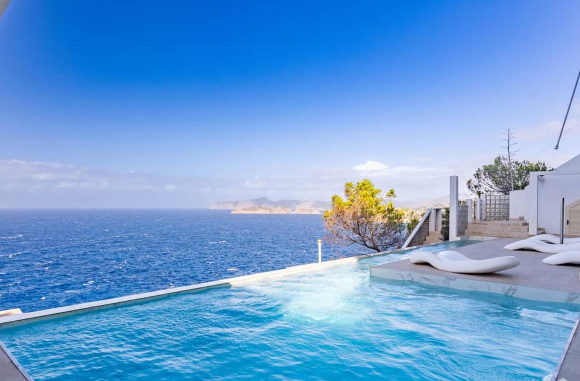 Exclusive Seafront Villa,Private Pool,Gym,Bbq Ел Торо Екстериор снимка
